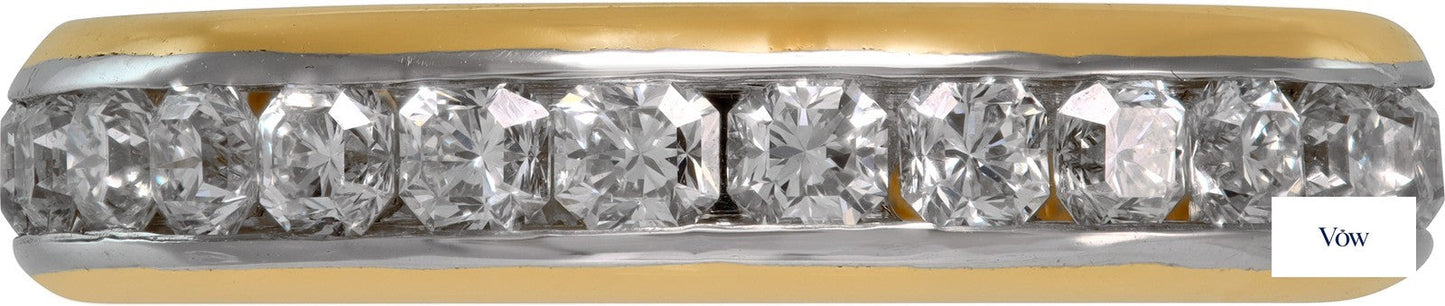 Tiffany & Co. Lucida Eternity Band — 18K Yellow Gold — Authentic Pre-Owned