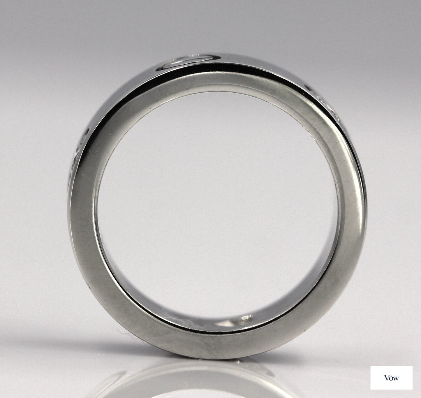 Cartier Love Ring — 0.22ct Round Diamond, 18K White Gold — Authentic Pre-Owned