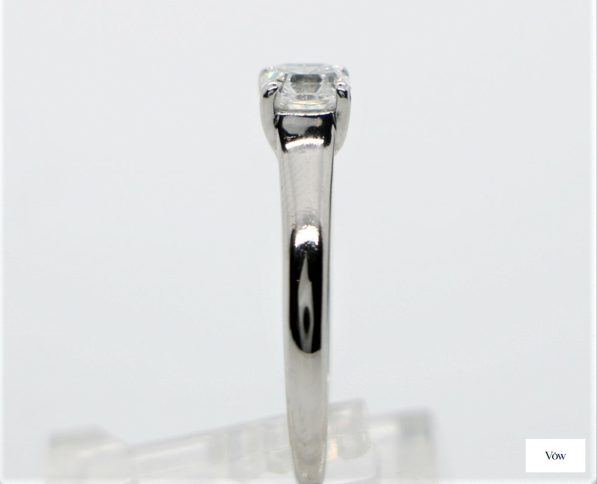 Tiffany & Co. Lucida Diamond Engagement Ring — 0.55ct, Platinum — Authentic Pre-Owned