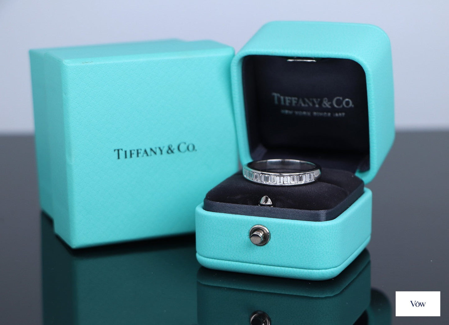 Tiffany & Co. Baguette Diamond Band — 1.00ct, Platinum — Authentic Pre-Owned