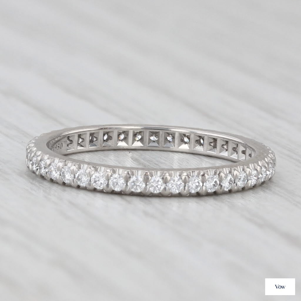 Tiffany & Co. Soleste — 0.33ct Diamond Platinum Ring — Authentic Pre-Owned