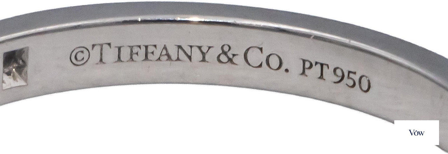 Tiffany & Co. Soleste Diamond Band — 0.17ct Round, Platinum — Authentic Pre-Owned