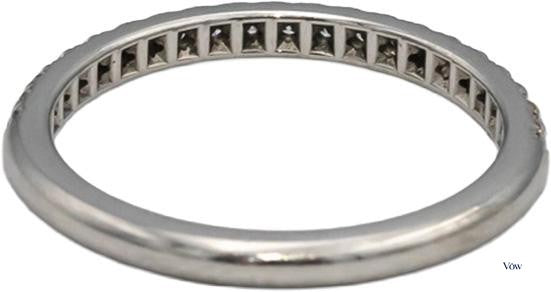 Tiffany & Co. Soleste Diamond Band — 0.17ct Platinum — Authentic Pre-Owned