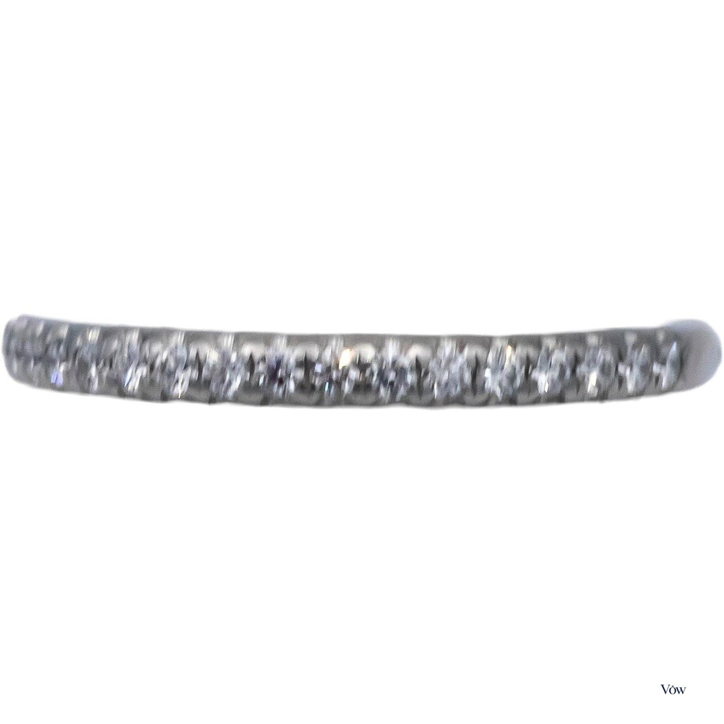 Tiffany & Co. Round Diamond Band — 0.20ct, Platinum, Size 5 — Authentic Pre-Owned