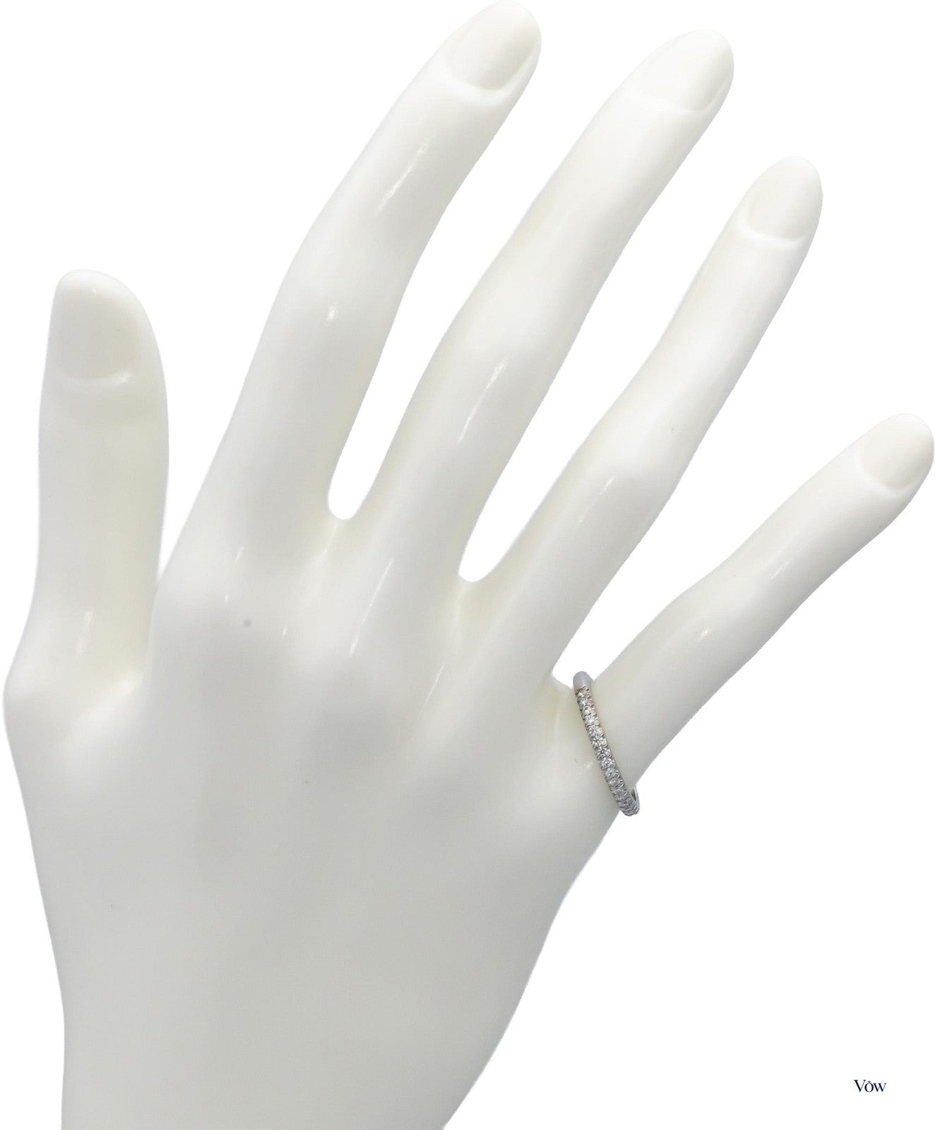 Tiffany & Co. Soleste Diamond Band — 0.17ct Round, Platinum — Authentic Pre-Owned