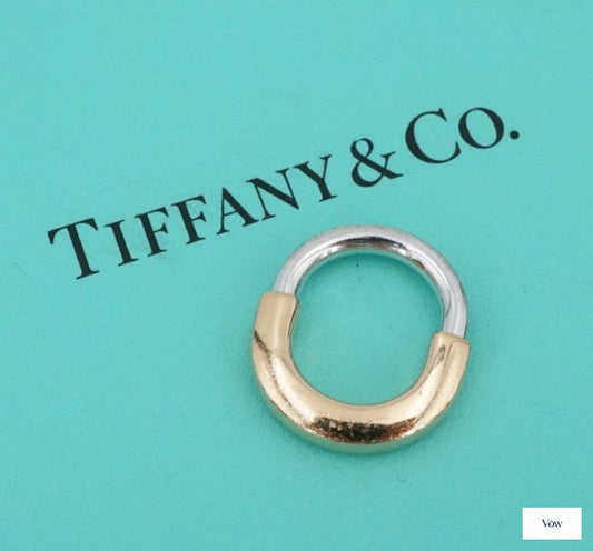 Tiffany & Co. Lock Diamond Ring — 0.81ct, 18k White Gold — Authentic Pre-Owned