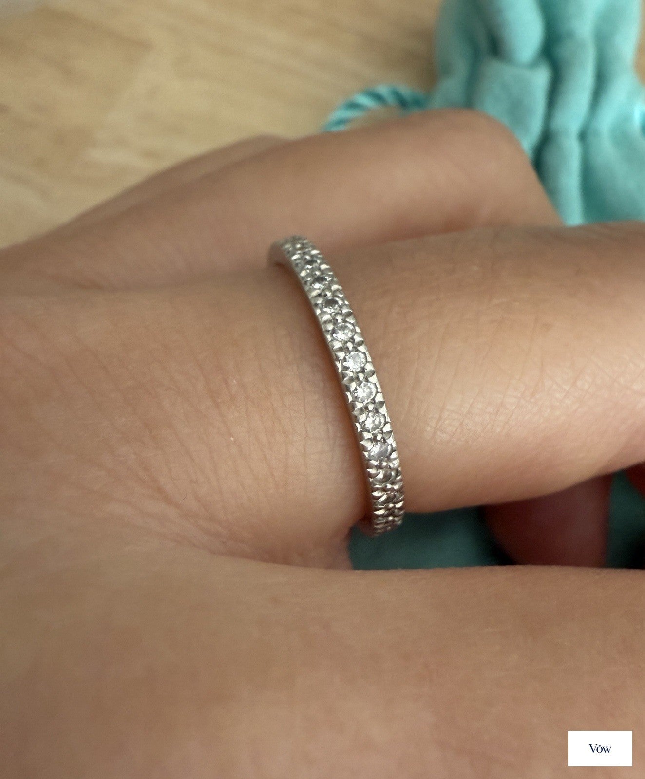 Tiffany & Co. Platinum Diamond Ring — Round Brilliant, Size 4 — Authentic Pre-Owned