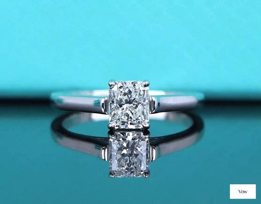 Tiffany & Co. Lucida Radiant Diamond Ring — 1.03ct, Platinum — Authentic Pre-Owned