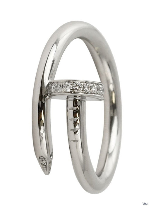 Cartier Juste un Clou — 0.13ct Diamond, 18k White Gold — Authentic Pre-Owned