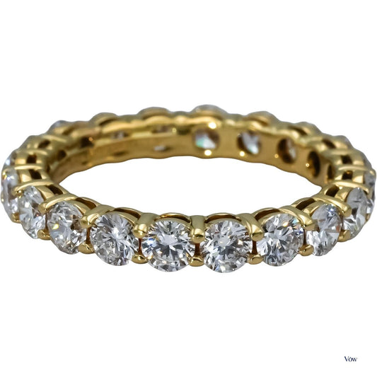 Tiffany & Co. Full Circle Diamond Ring — 1.60ct, Yellow Gold — Authentic Pre-Owned