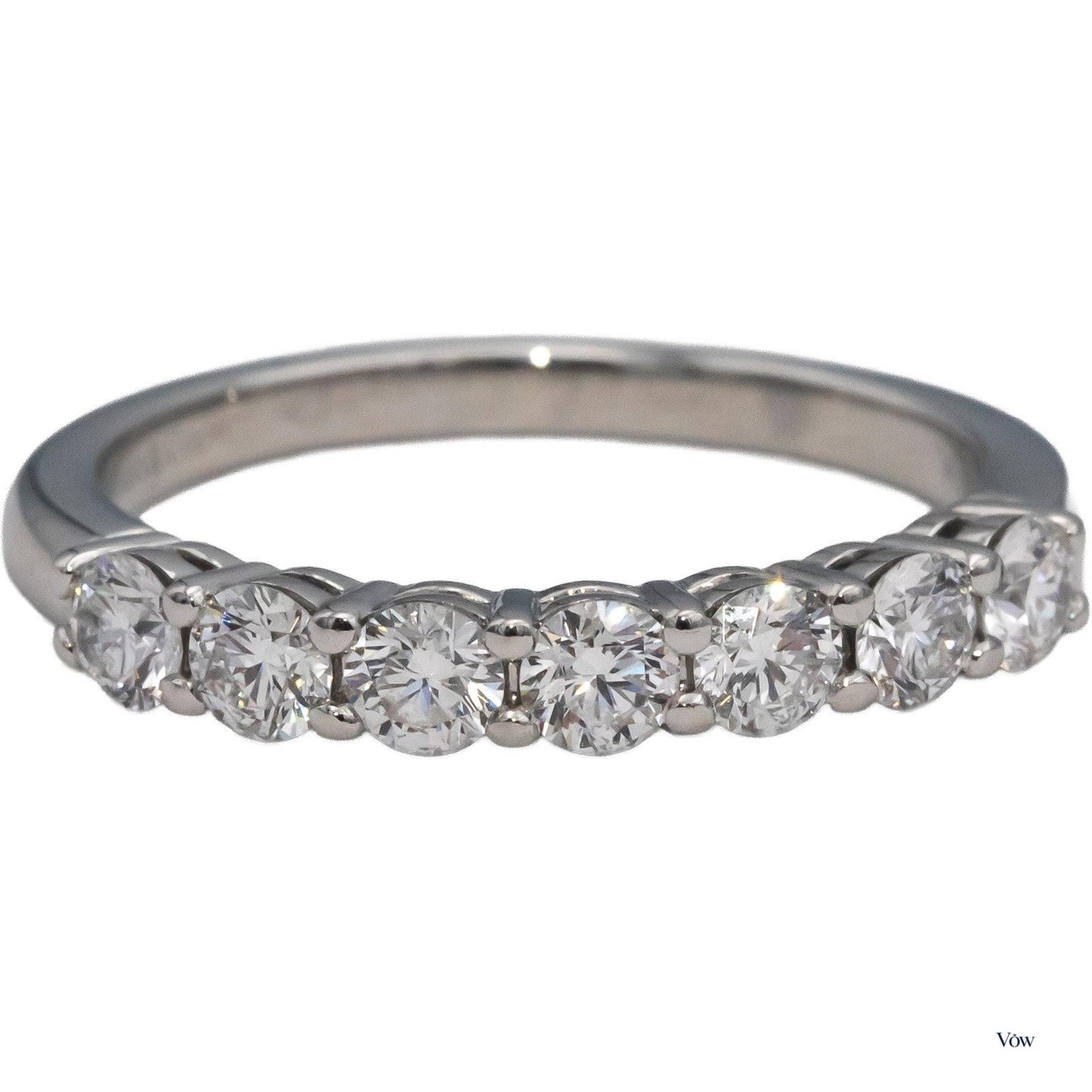 Tiffany & Co. Round Diamond Wedding Band — 0.57ct, Platinum — Authentic Pre-Owned