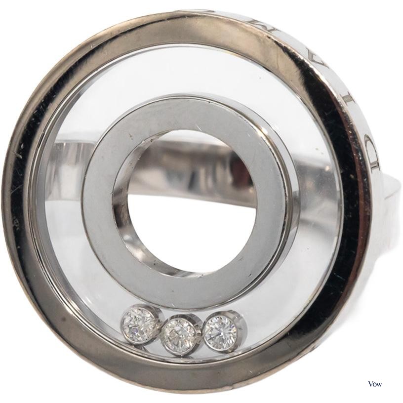 Chopard Happy Diamond — 0.17ct Round, 18k White Gold — Authentic Pre-Owned