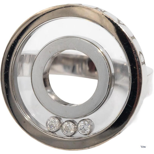 Chopard Happy Diamond — 0.17ct Round, 18k White Gold — Authentic Pre-Owned
