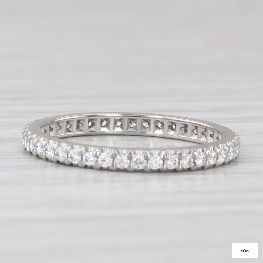 Tiffany & Co. Soleste — 0.33ct Diamond Platinum Ring — Authentic Pre-Owned