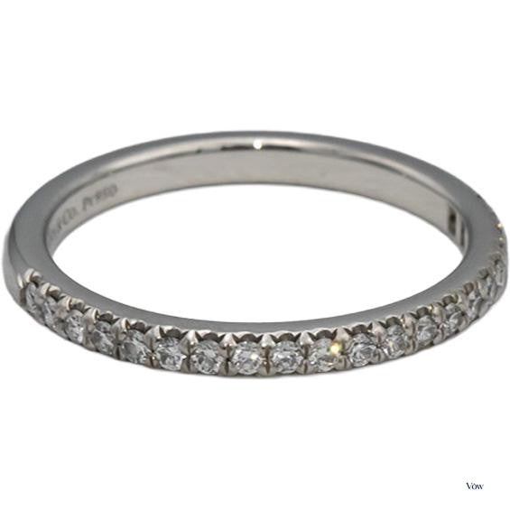 Tiffany & Co. Soleste Diamond Band — 0.17ct Platinum — Authentic Pre-Owned