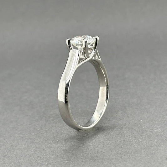 1.21ct Round Brilliant Diamond Engagement Ring — GIA Certified, Platinum