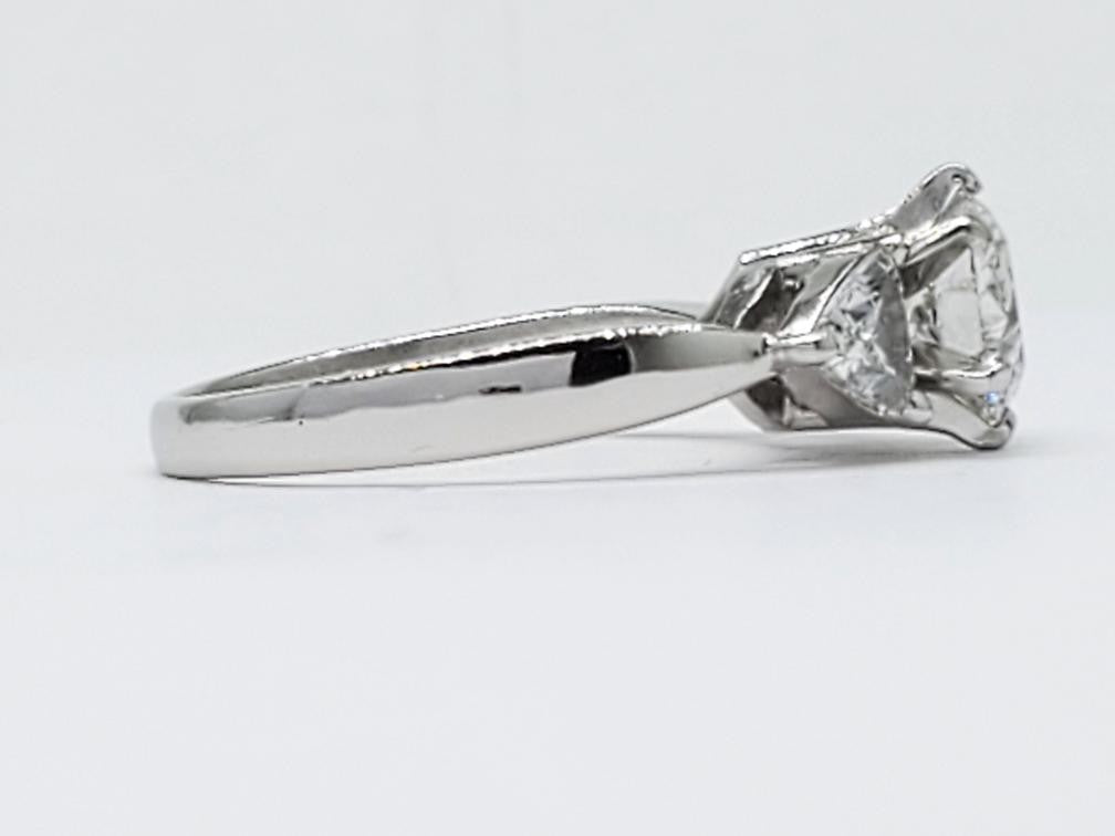 1.20ct Round Brilliant Diamond Engagement Ring — GIA Certified, Platinum