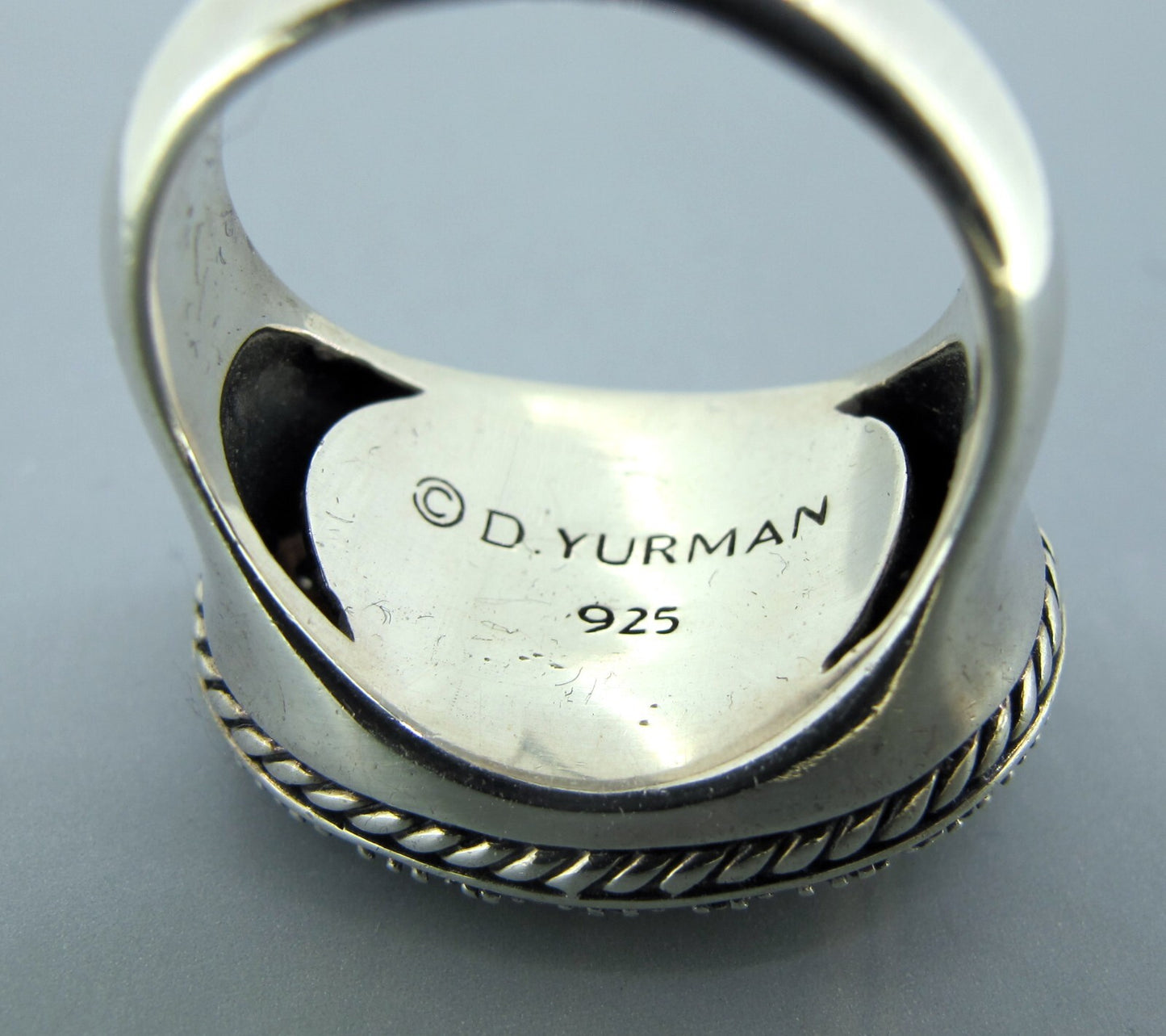 David Yurman Midnight Melange — 1.00ct Round Diamonds, Sterling Silver — Authentic Pre-Owned