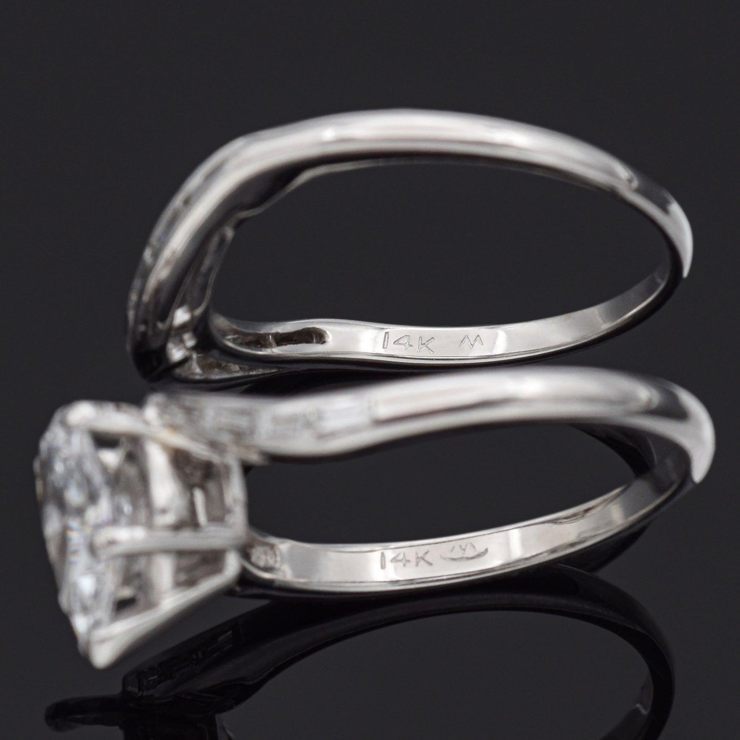 0.99ct Pear Brilliant Diamond Ring — GIA Certified, 14k White Gold