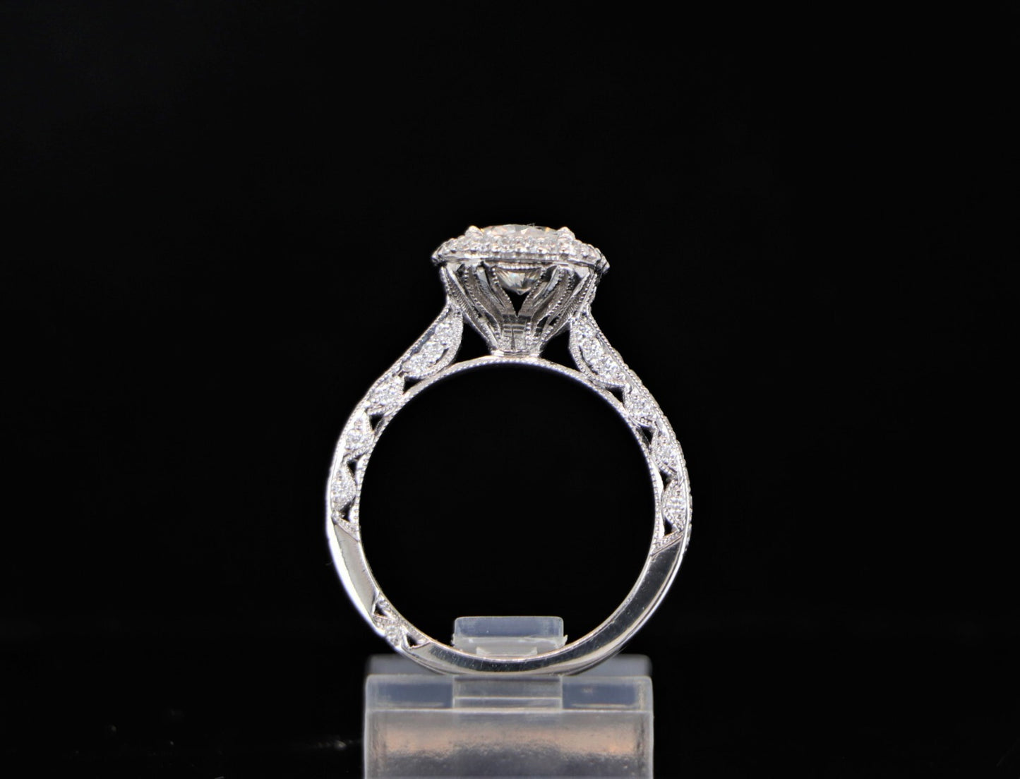 0.96ct Round Brilliant Diamond Engagement Ring — GIA Certified, Platinum