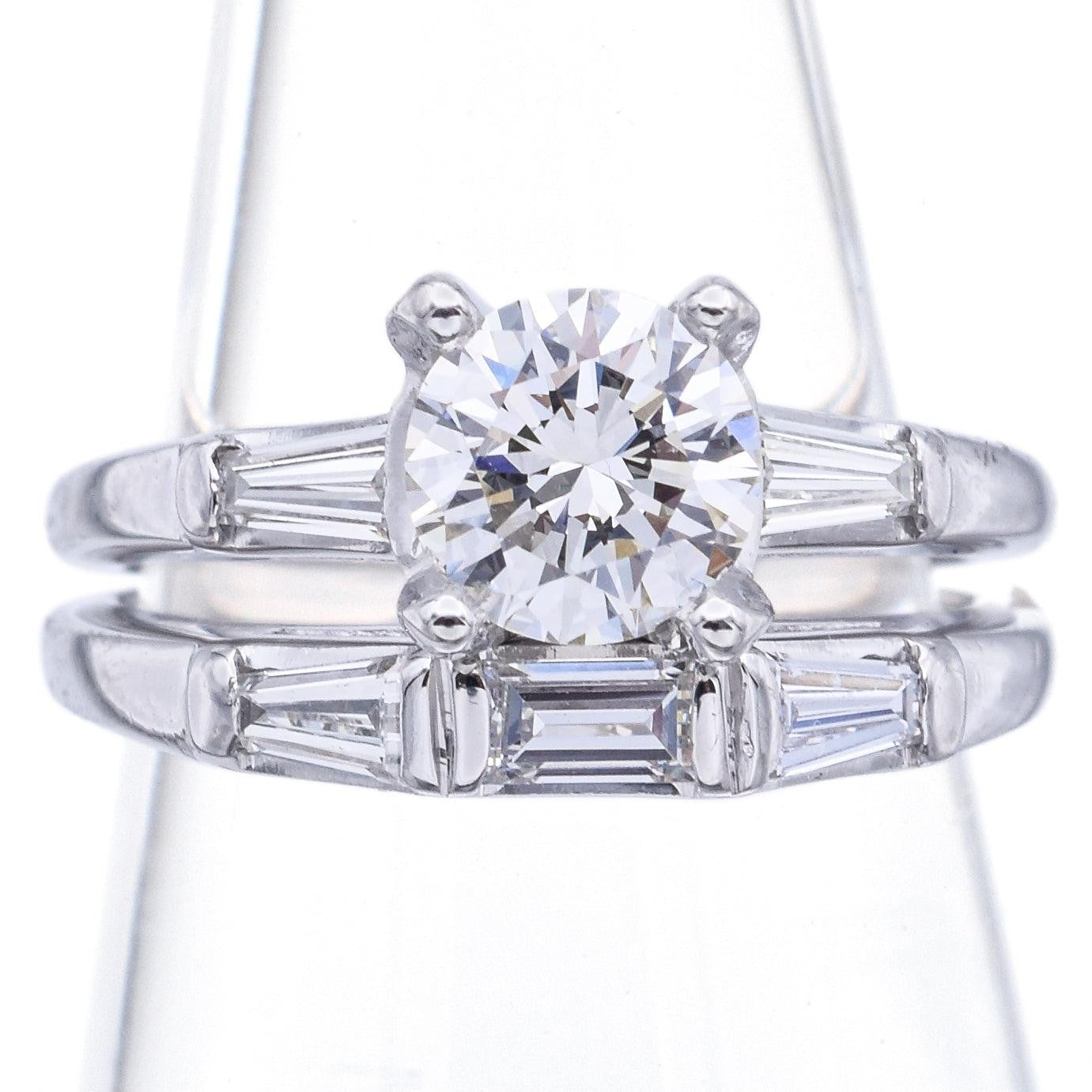 0.73ct Round Brilliant Diamond Ring — GIA Certified, 14k White Gold