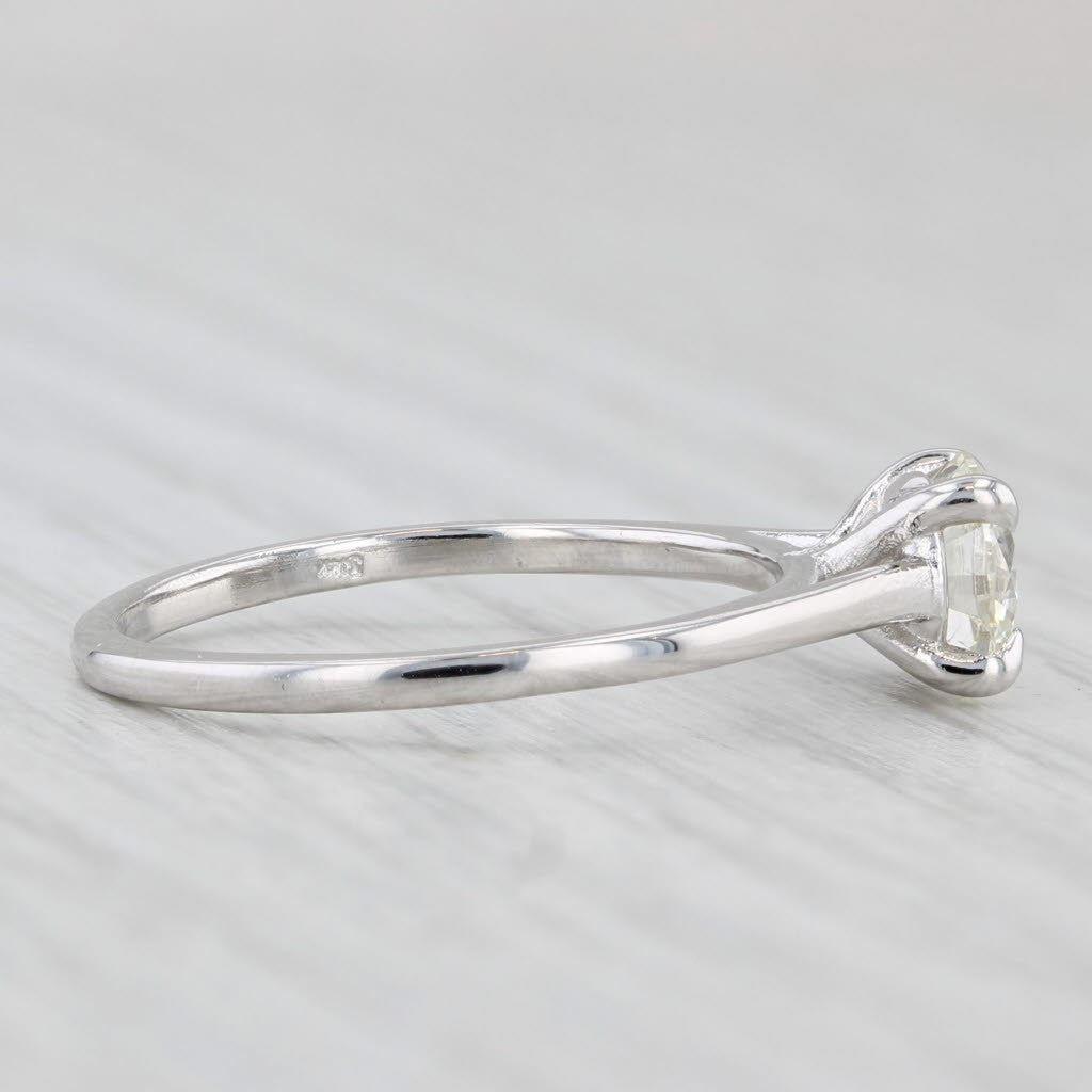 1.00ct Round Brilliant Diamond Solitaire Ring — GIA Certified, 14k White Gold