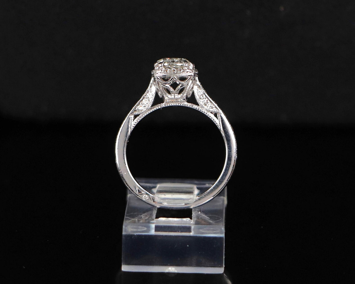 1.01ct Round Brilliant Diamond Engagement Ring — GIA Certified, 18k White Gold