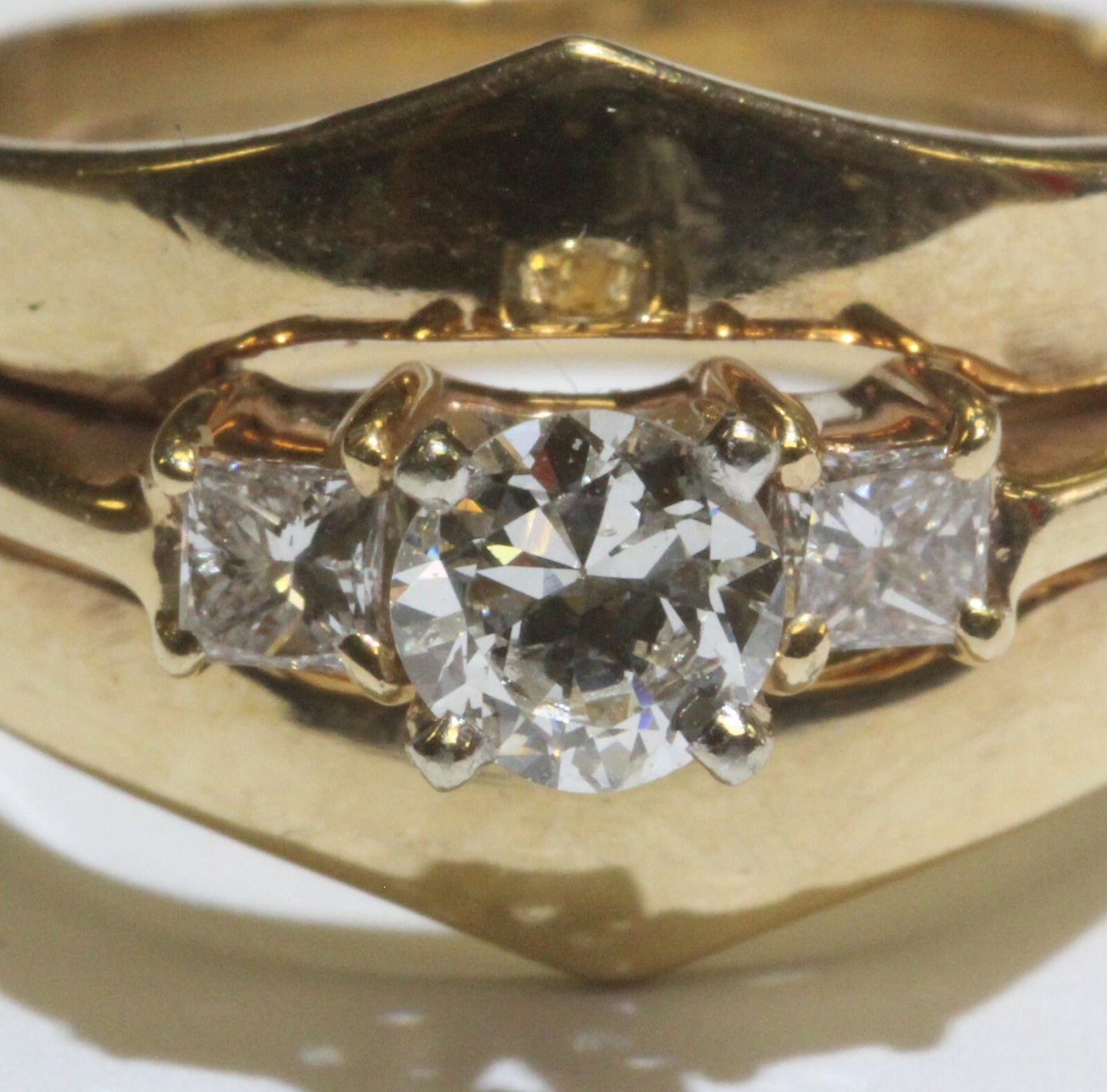 0.40ct Round Brilliant Diamond Engagement Ring — GIA Certified, 14k Yellow Gold