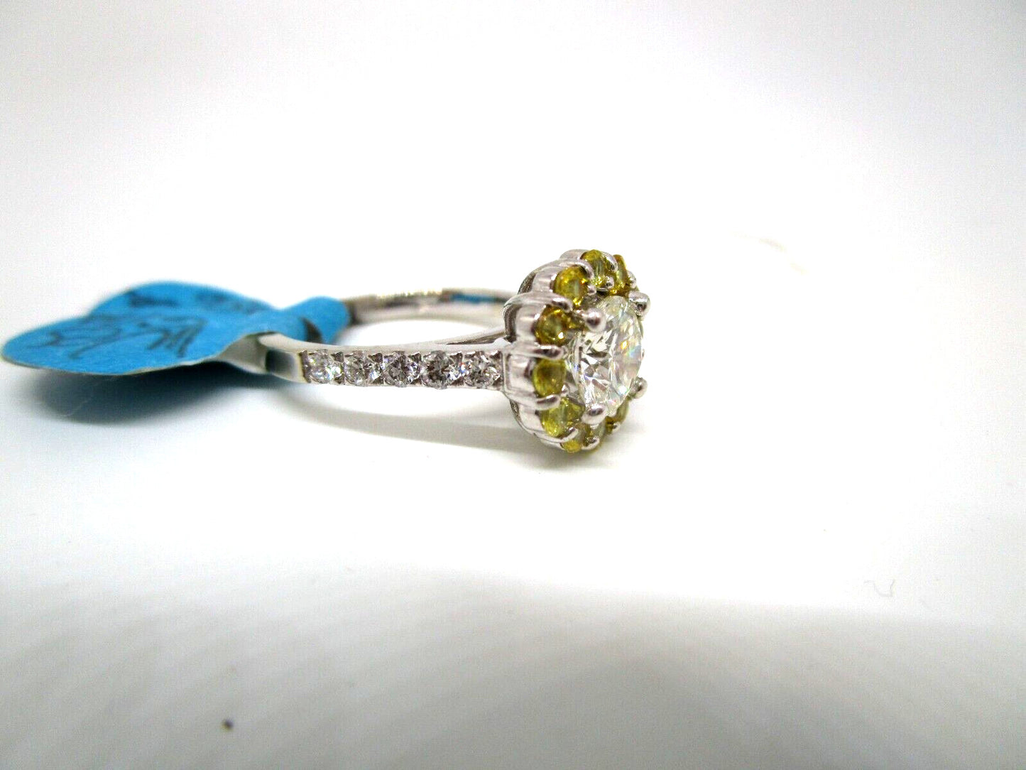 0.86ct Round Brilliant Diamond Engagement Ring — GIA Certified, 14k White Gold