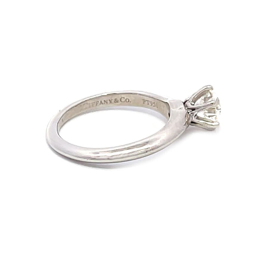 0.85ct Round Brilliant Diamond Solitaire Ring — GIA Certified, Platinum