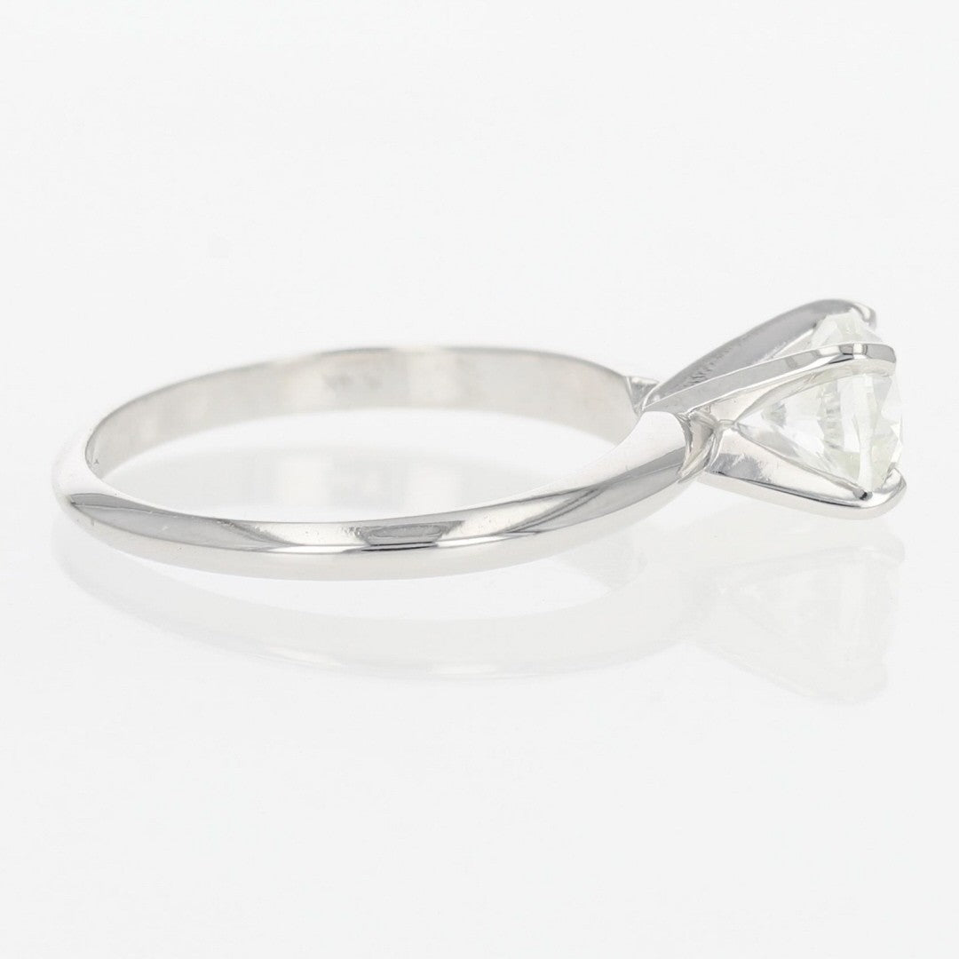 1.00ct Round Brilliant Diamond Solitaire Ring — GIA Certified, 14k White Gold