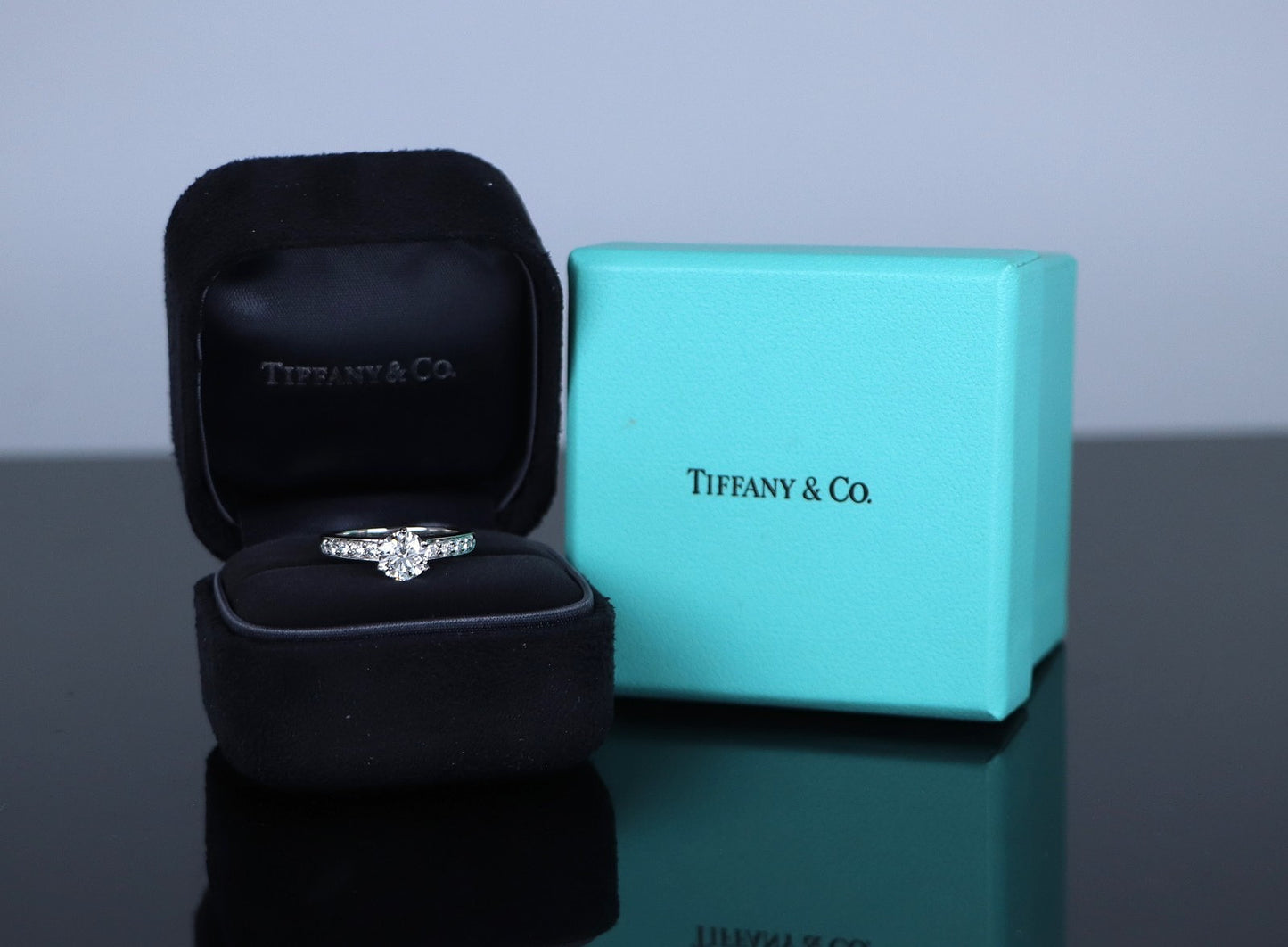 0.84ct Round Brilliant Diamond Engagement Ring — GIA Certified, Platinum