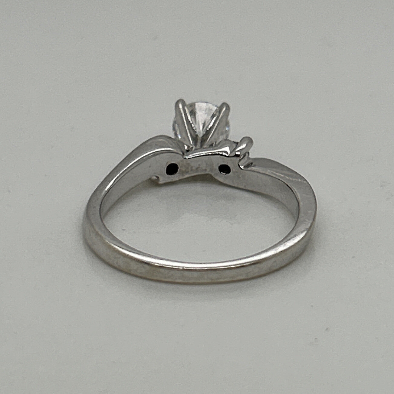0.51ct Round Brilliant Diamond Wedding Band — GIA Certified, 14k White Gold