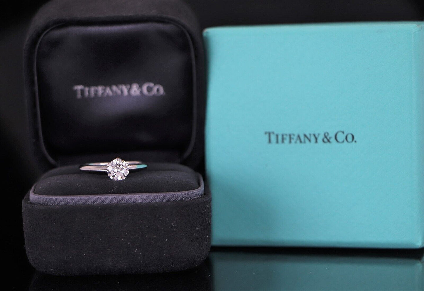 0.70ct Round Brilliant Diamond Engagement Ring — GIA Certified, Platinum