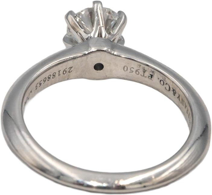 0.73ct Round Brilliant Diamond Engagement Ring — GIA Certified, Platinum
