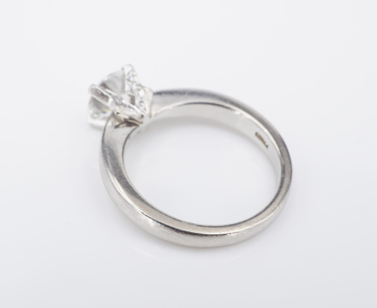 1.21ct Round Brilliant Diamond Solitaire Ring — GIA Certified, Platinum