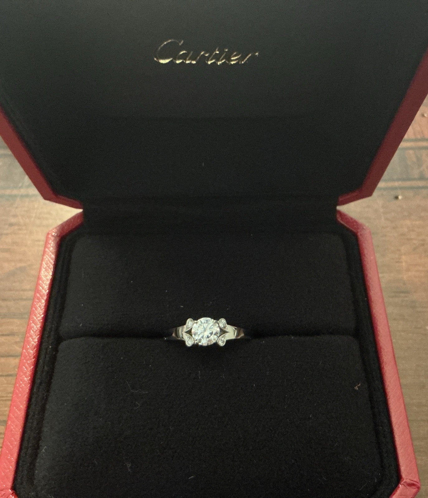 0.41ct Round Brilliant Diamond Solitaire Ring — GIA Certified, Platinum