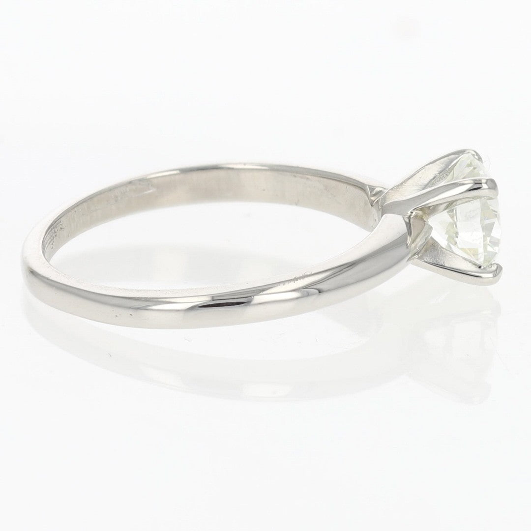 1.01ct Round Brilliant Diamond Solitaire Ring — GIA Certified, Platinum
