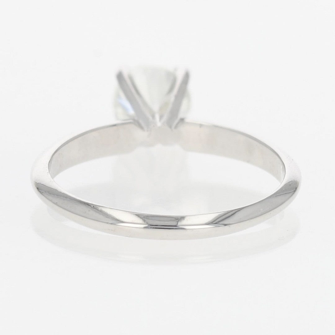1.00ct Round Brilliant Diamond Solitaire Ring — GIA Certified, 14k White Gold