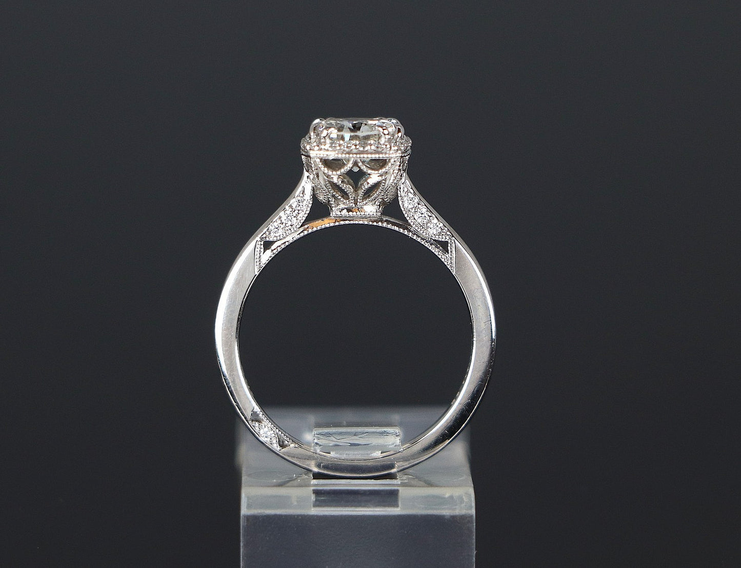 0.90ct Round Brilliant Diamond Engagement Ring — GIA Certified, Platinum